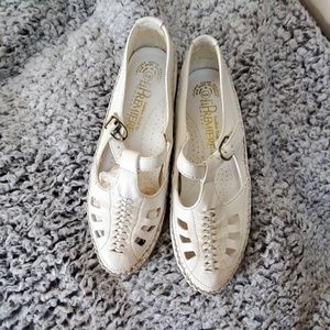 Womens leather craft premier moccasin sandals